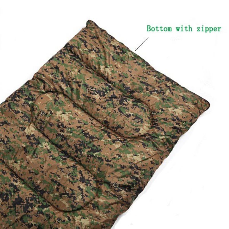 Outdoor Hiking Waterproof Sleeping Bag Camouflage Envelope