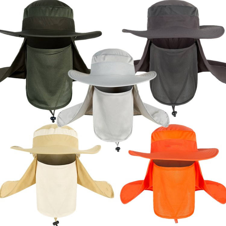 Wholesale Detachable Neck Flap Fishing Hat Manufacturer and